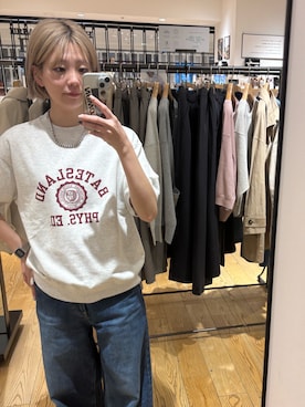 「Lee（リー）のアイテム（パンツ）」を使った、優菜さん（レディース・160cm）の春コーディネート