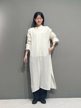 「160cm」｜「アイテム（ワンピース/ドレス）」を使った、tskyuunaさん（レディース・160cm）の春コーディネート
