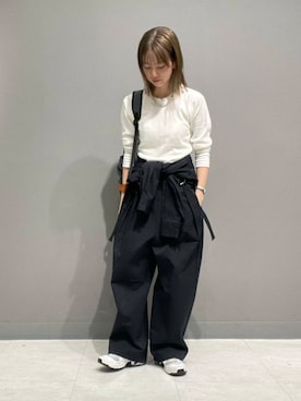 「アーバンリサーチドアーズ」｜優菜さん（レディース・160cm）の冬コーディネート