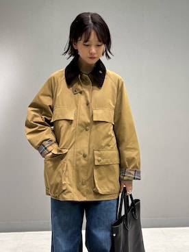 「URBAN RESEARCH」｜優菜さん（レディース・160cm）の秋コーディネート