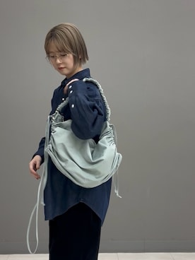 「EKAL（エカル）のアイテム」を使った、優菜さん（レディース・160cm）の冬コーディネート