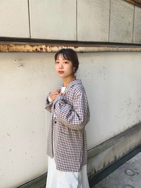 「kastane_ootd」｜koyabu  harunaさん（レディース・155cm）の秋コーディネート