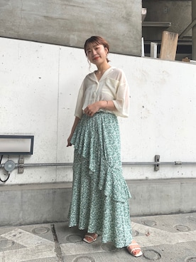 koyabu  harunaさん（レディース・155cm）の夏コーディネート