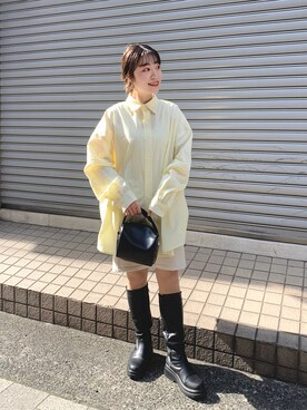 「kastane_ootd」｜koyabu  harunaさん（レディース・155cm）の冬コーディネート