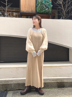koyabu harunaさん(レディース・155cm)の春コーディネート