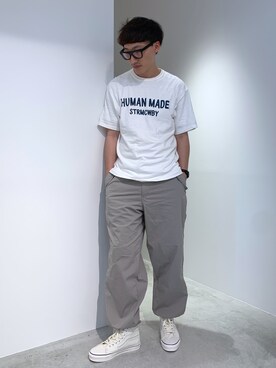 「styles（スタイルス）のアイテム」を使った、sai1993さん（メンズ・182cm）の夏コーディネート