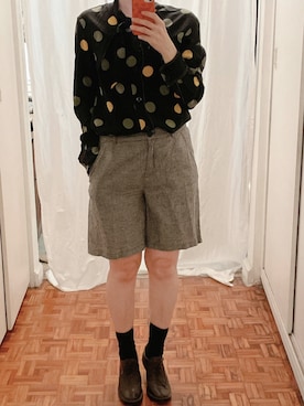 「Ann DEMEULEMEESTER（アンドゥムルメステール）のアイテム」を使った、julie99さん（レディース・163cm）の夏コーディネート