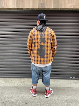 「guernika（ゲルニカ）のアイテム」を使った、SASAOさん（メンズ・175cm）の秋コーディネート