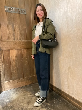 アユミさん（レディース・160cm）の春コーディネート