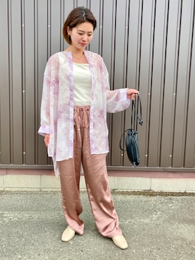 アユミさん（レディース・160cm）の夏コーディネート