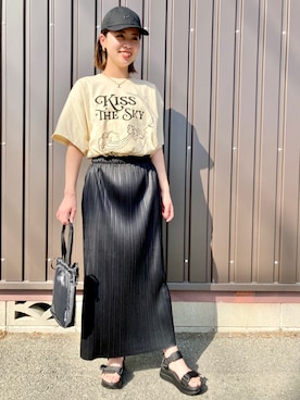 アユミさん（レディース・160cm）の夏コーディネート