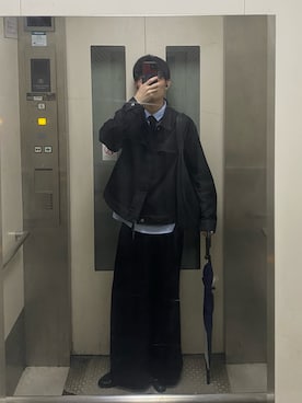 「お洒落さんとつながりたい」｜「アイテム（財布/小物）」を使った、 takumiさん（メンズ・172cm）の秋コーディネート