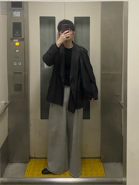 「アイテム（セットアップ）」を使った、 takumiさん（メンズ・172cm）の秋コーディネート