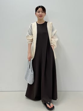 「アイテム（ブルゾン）」を使った、KAKOさん（レディース・148cm・20代）の春コーディネート