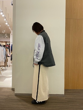 NANAKAさん（レディース・169cm）の冬コーディネート