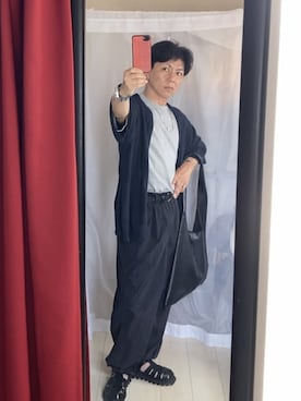 「Ellno Loset（エルノロゼット）のアイテム（ブレスレット）」を使った、wakuさん（メンズ・166cm）の夏コーディネート