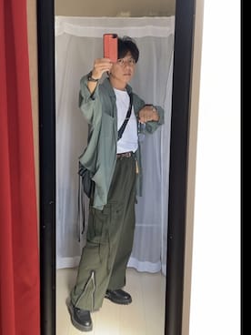 「Ellno Loset（エルノロゼット）のアイテム（ブレスレット）」を使った、wakuさん（メンズ・166cm）の秋コーディネート