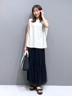 MIZUKIさん（レディース・160cm）の夏コーディネート