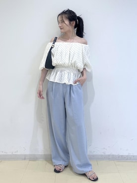 「Juze（ジュゼ）のアイテム」を使った、ik18さん（レディース・158cm）の夏コーディネート