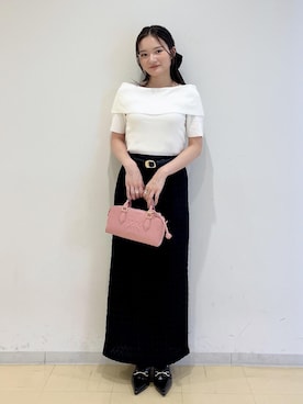 「アイテム（ヘアアクセサリー）」を使った、ik18さん（レディース・158cm・30代）の夏コーディネート
