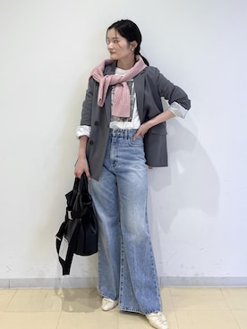 ik18さん（レディース・158cm）の冬コーディネート