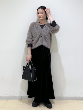 「VIS（ビス）のアイテム」を使った、ik18さん（レディース・158cm）の秋コーディネート