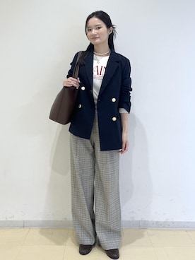 「Juze（ジュゼ）のアイテム」を使った、ik18さん（レディース・158cm）の夏コーディネート