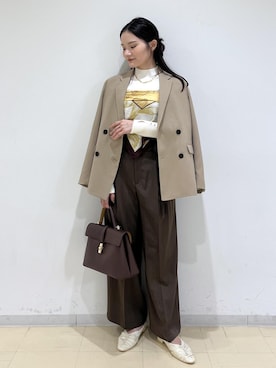 「アイテム（財布/小物）」を使った、ik18さん（レディース・158cm・30代）の秋コーディネート