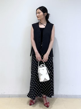 「アイテム（ハンドバッグ）」を使った、ik18さん（レディース・158cm・30代）の夏コーディネート