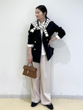 「VIS（ビス）のアイテム（パンツ）」を使った、ik18さん（レディース・158cm）の冬コーディネート