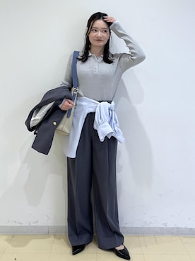 ik18さん（レディース・158cm）の冬コーディネート