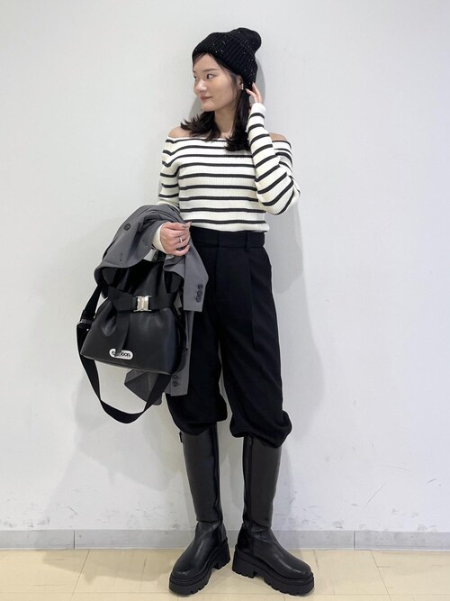 BRUNELLO CUCINELLI カシミヤ スパンコール・ラメ ニット帽 VIS（ビス） ニット帽 ニットキャップ スパンコールラメニット帽