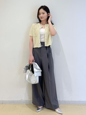 「アイテム（パンプス）」を使った、ik18さん（レディース・158cm・30代）の春コーディネート