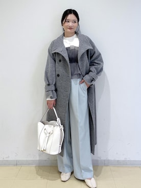 「VIS（ビス）のアイテム（パンツ）」を使った、ik18さん（レディース・158cm）の冬コーディネート