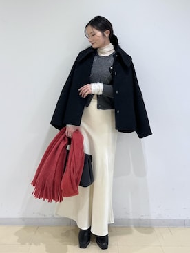 「アイテム（ブルゾン）」を使った、ik18さん（レディース・158cm・30代）の秋コーディネート