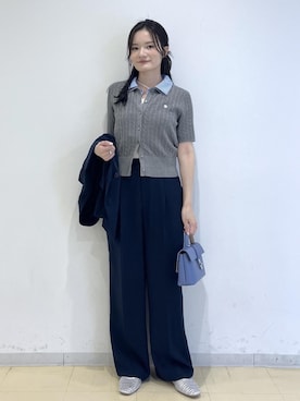 「POLO BCS（ポロ ビーシーエス）のアイテム」を使った、ik18さん（レディース・158cm）の夏コーディネート