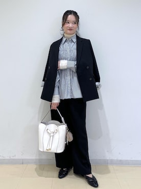 「アイテム（キーホルダー）」を使った、ik18さん（レディース・158cm）の秋コーディネート