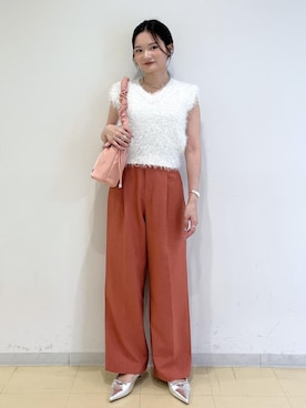 「アイテム（バッグ）」を使った、ik18さん（レディース・158cm・30代）の夏コーディネート