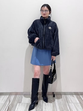「アイテム（ブルゾン）」を使った、ik18さん（レディース・158cm・30代）の秋コーディネート