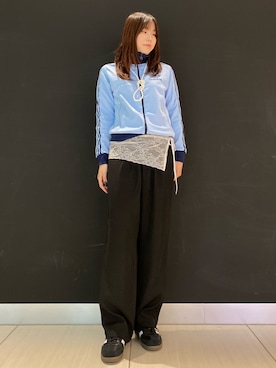 「サンバ」｜「アイテム（その他アウター）」を使った、RSさん（レディース・168cm）の冬コーディネート