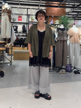 m.pocさん(レディース・160cm)の夏コーディネート