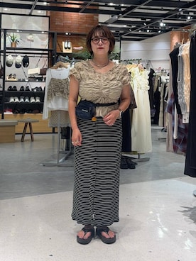 m.pocさん(レディース・160cm)の夏コーディネート