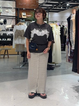 m.pocさん(レディース・160cm)の夏コーディネート