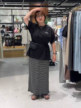 m.pocさん(レディース・160cm)の夏コーディネート