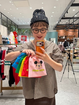 m.pocさん（レディース・160cm）の冬コーディネート