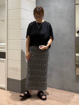 m.pocさん(レディース・160cm)の夏コーディネート