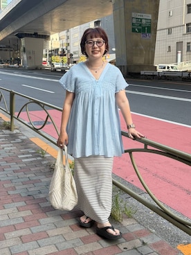 m.pocさん(レディース・160cm)の春コーディネート