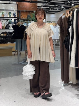 m.pocさん（レディース・160cm）の夏コーディネート