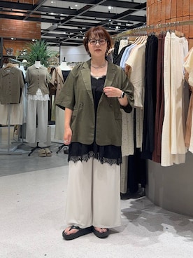 m.pocさん(レディース・160cm)の春コーディネート