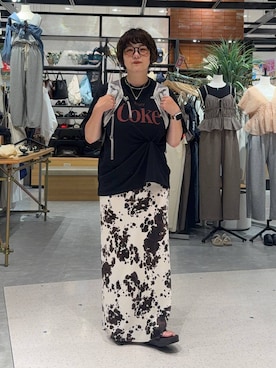 m.pocさん（レディース・160cm）の夏コーディネート